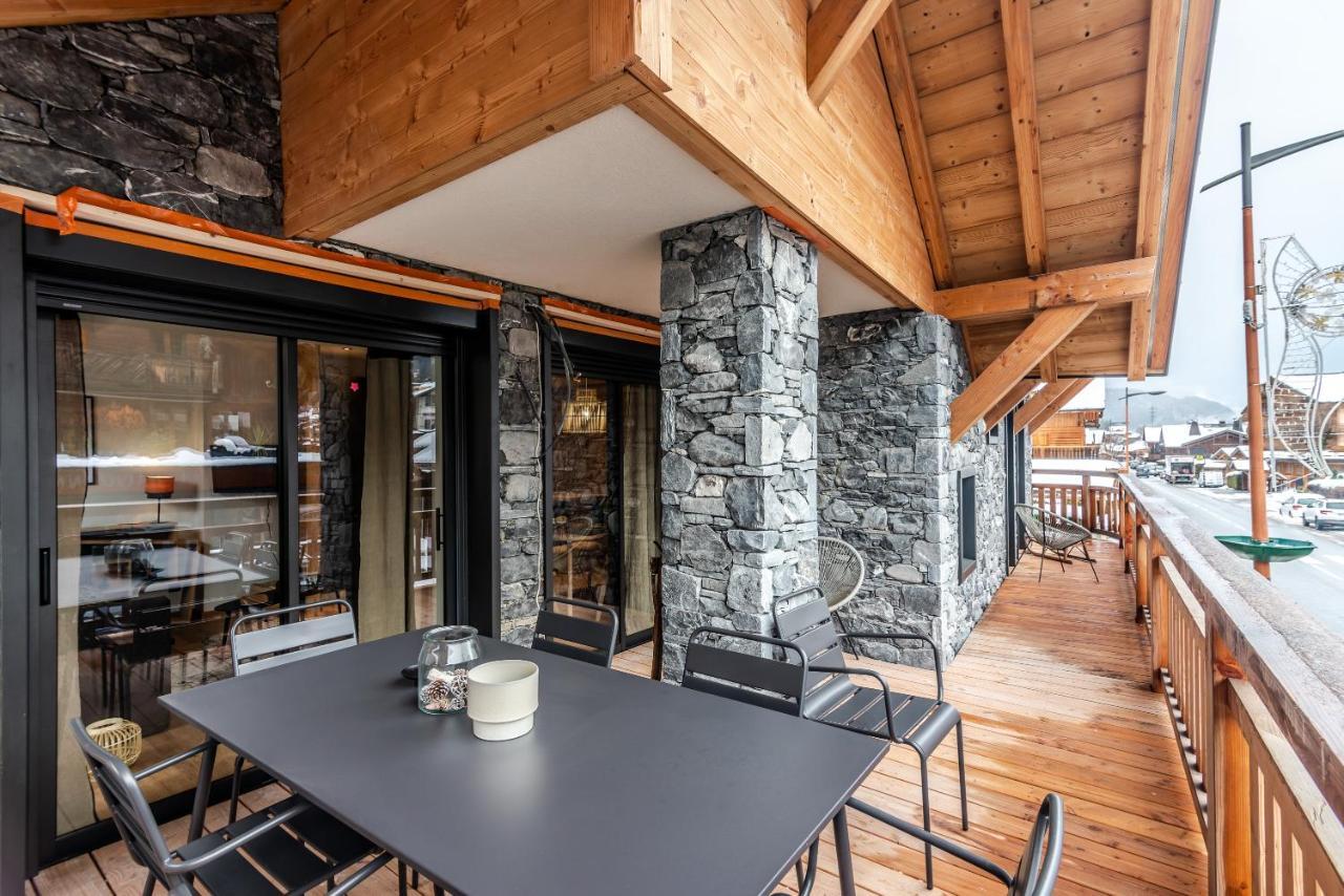 Ferienwohnung Barmes Des Mossettes 4 Morzine Exterior foto